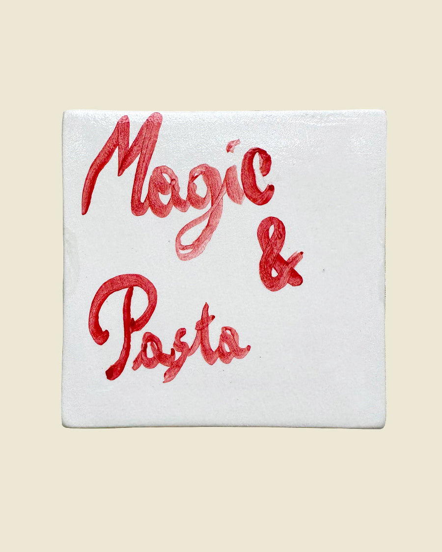 "Magic & Pasta" Trivet